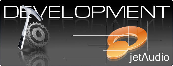 jetAudio development banner